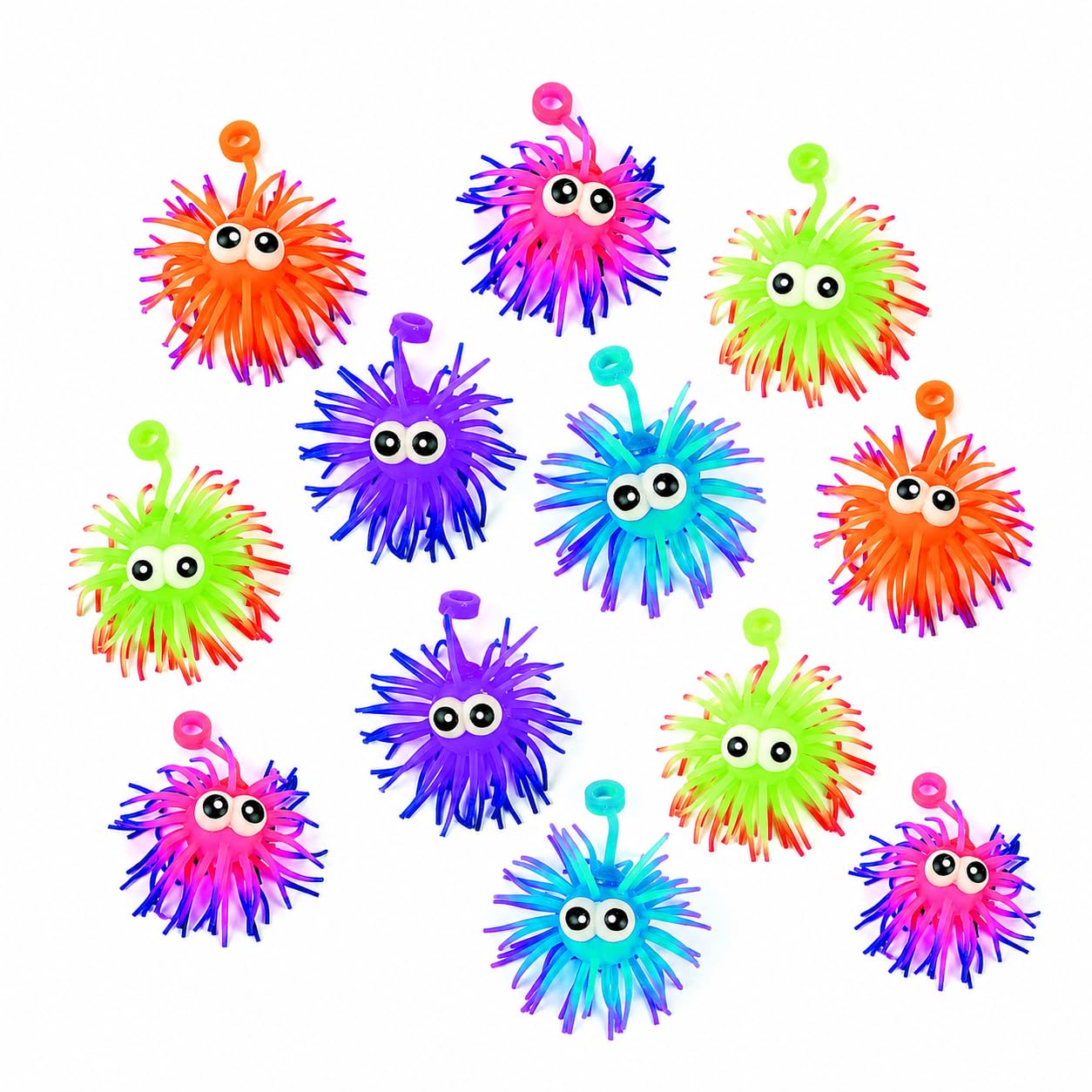 Amazon.com: Fun Express Two-Tone Squishy Spike Ball YoYos – 3.5